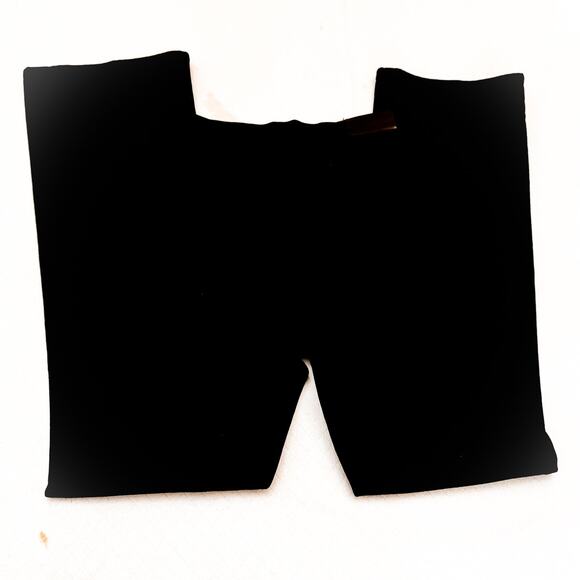 Goldsign Black Wide Leg Denim Jeans Zip Fly Style W3365-1078 Size 26 Mint - Picture 5 of 10